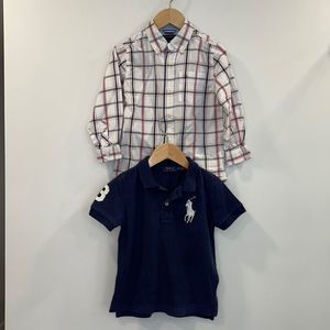 Tommy Hilfiger Button Down & Ralph Lauren Polo 3T
